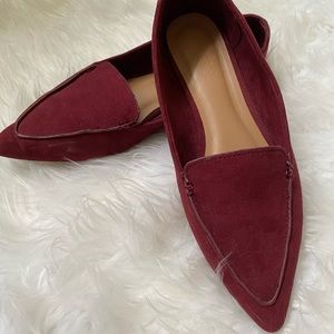 😎3/$20 Shein maroon pointed toe flats